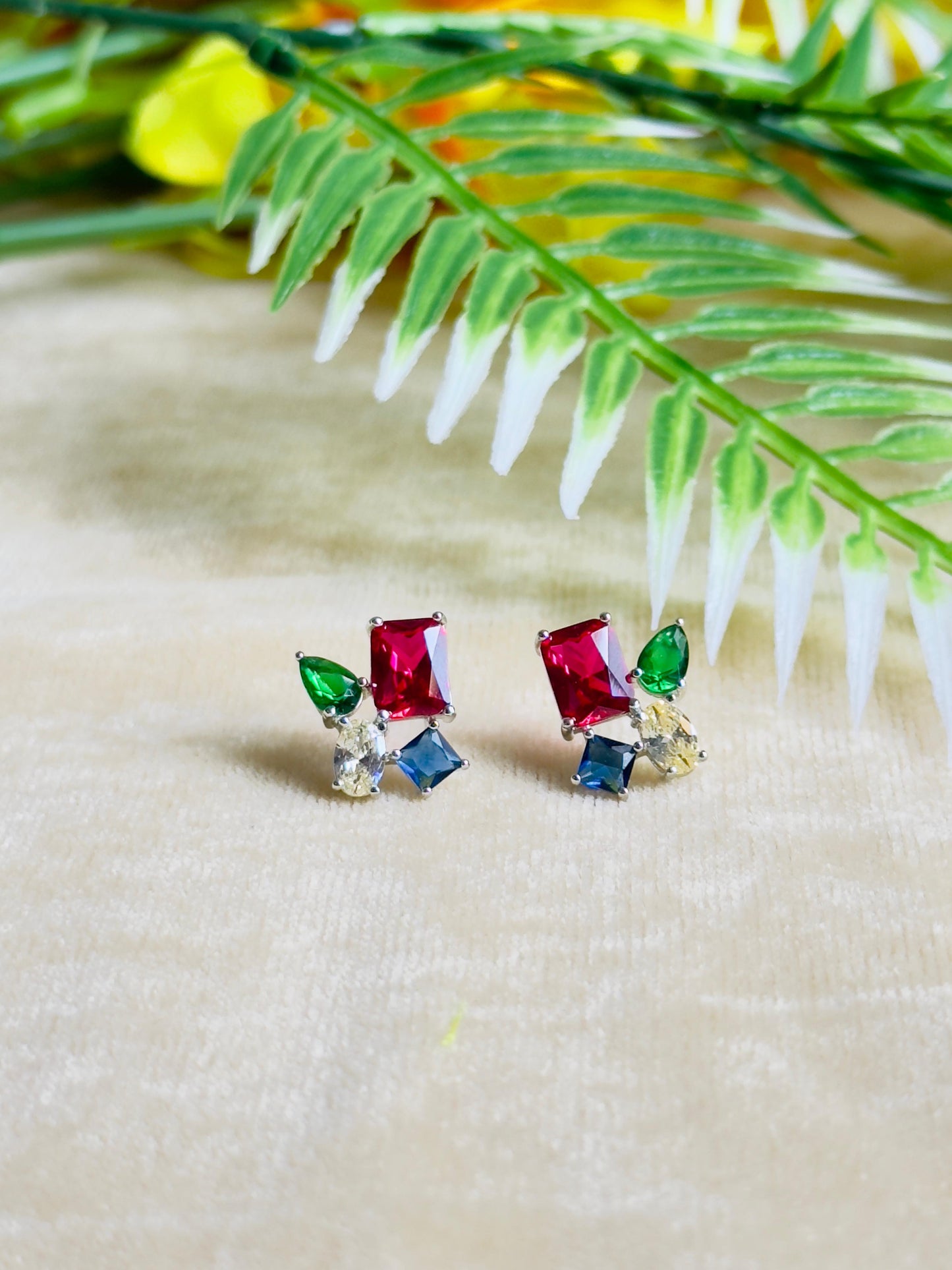 Tiny CZ Earrings