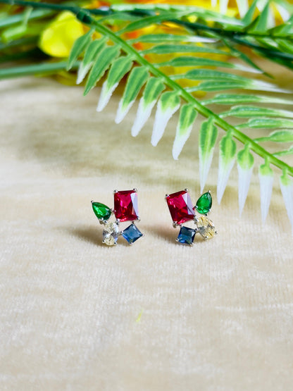 Tiny CZ Earrings