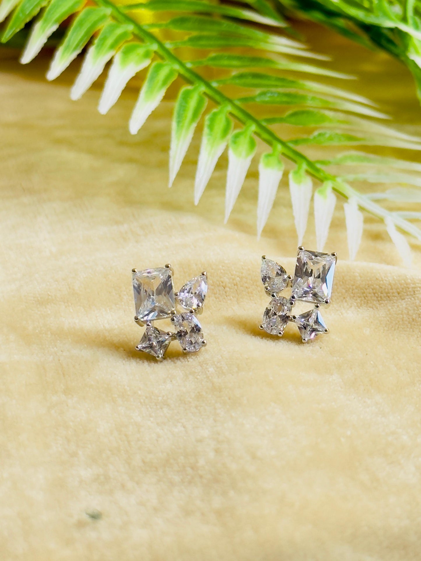 Tiny CZ Earrings