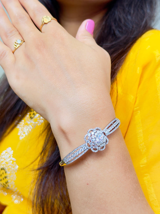 Dazzle Bloom CZ Sparkle Bracelet