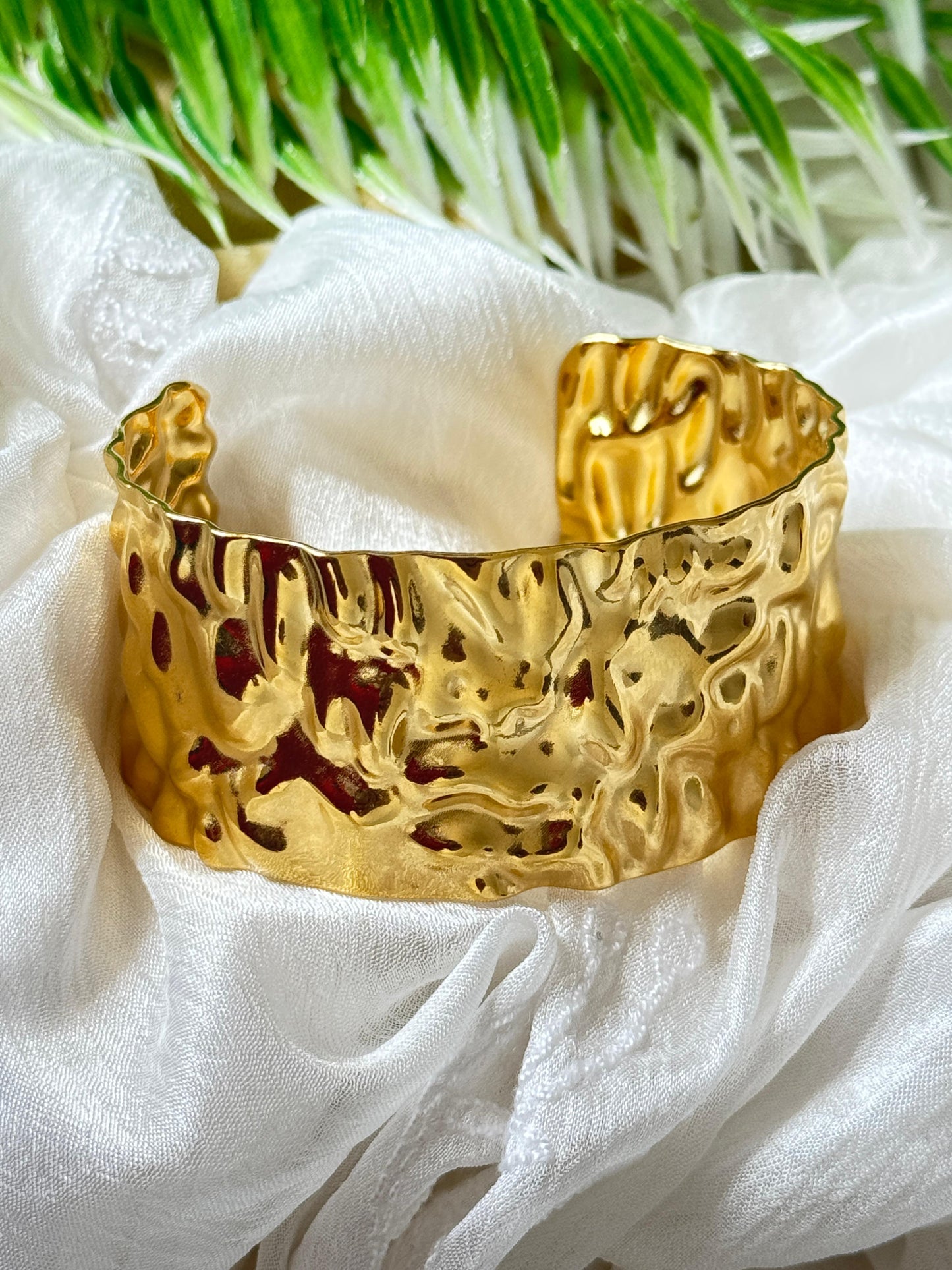 Gold Foil Kada Bracelet