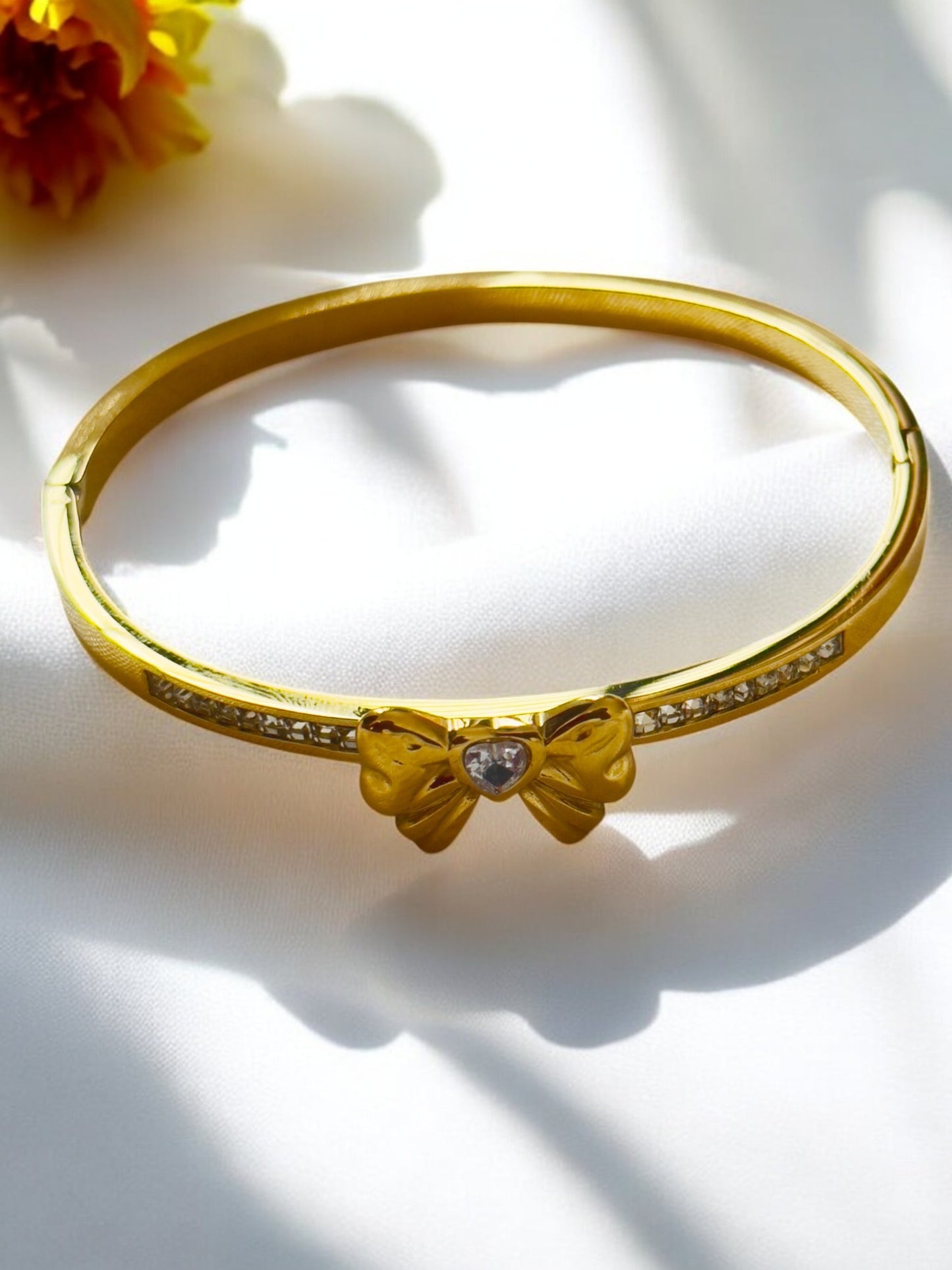 Bow 18K Gold-plated Bracelet