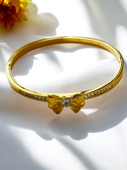 Bow 18K Gold-plated Bracelet