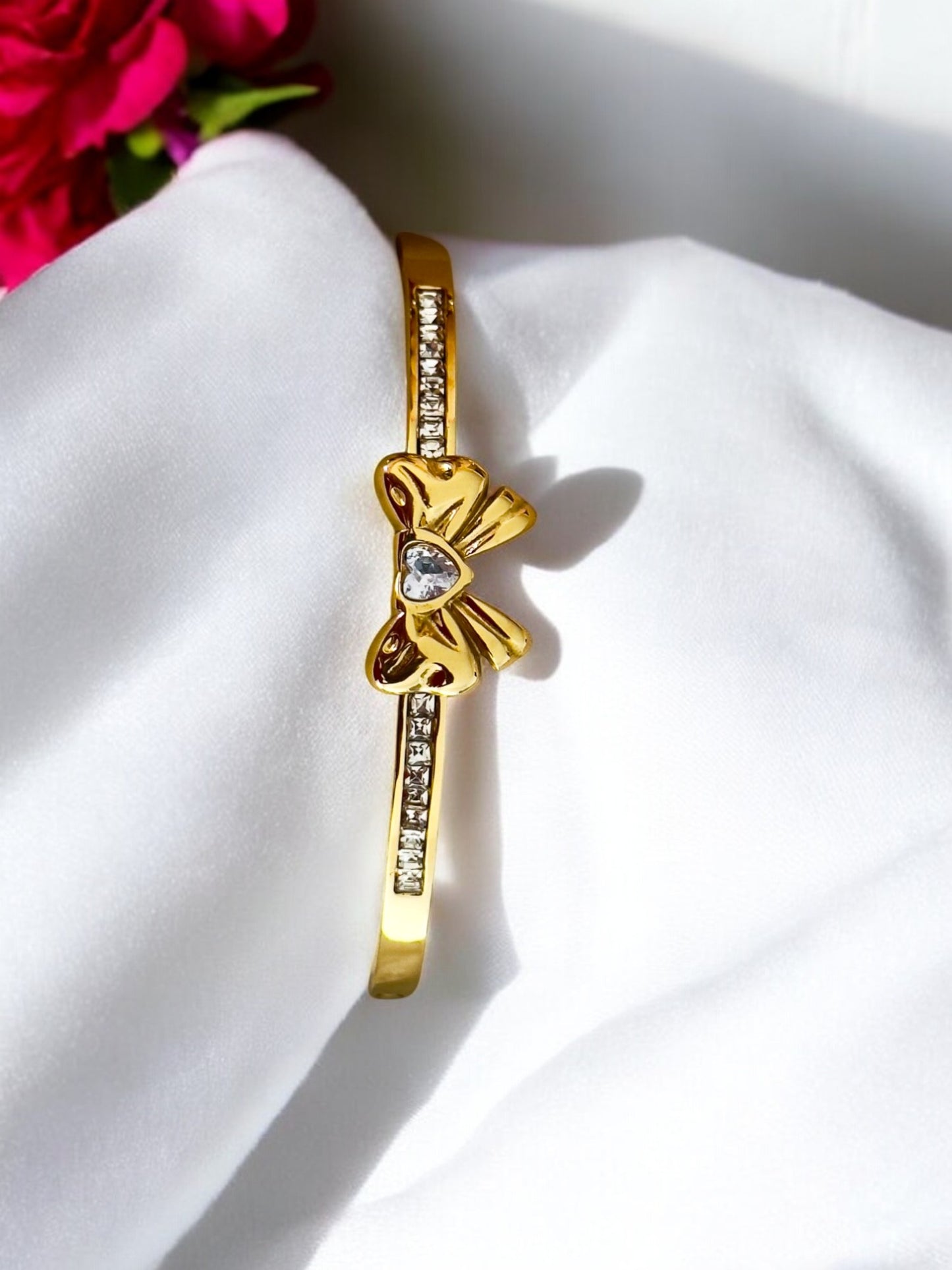 Bow 18K Gold-plated Bracelet