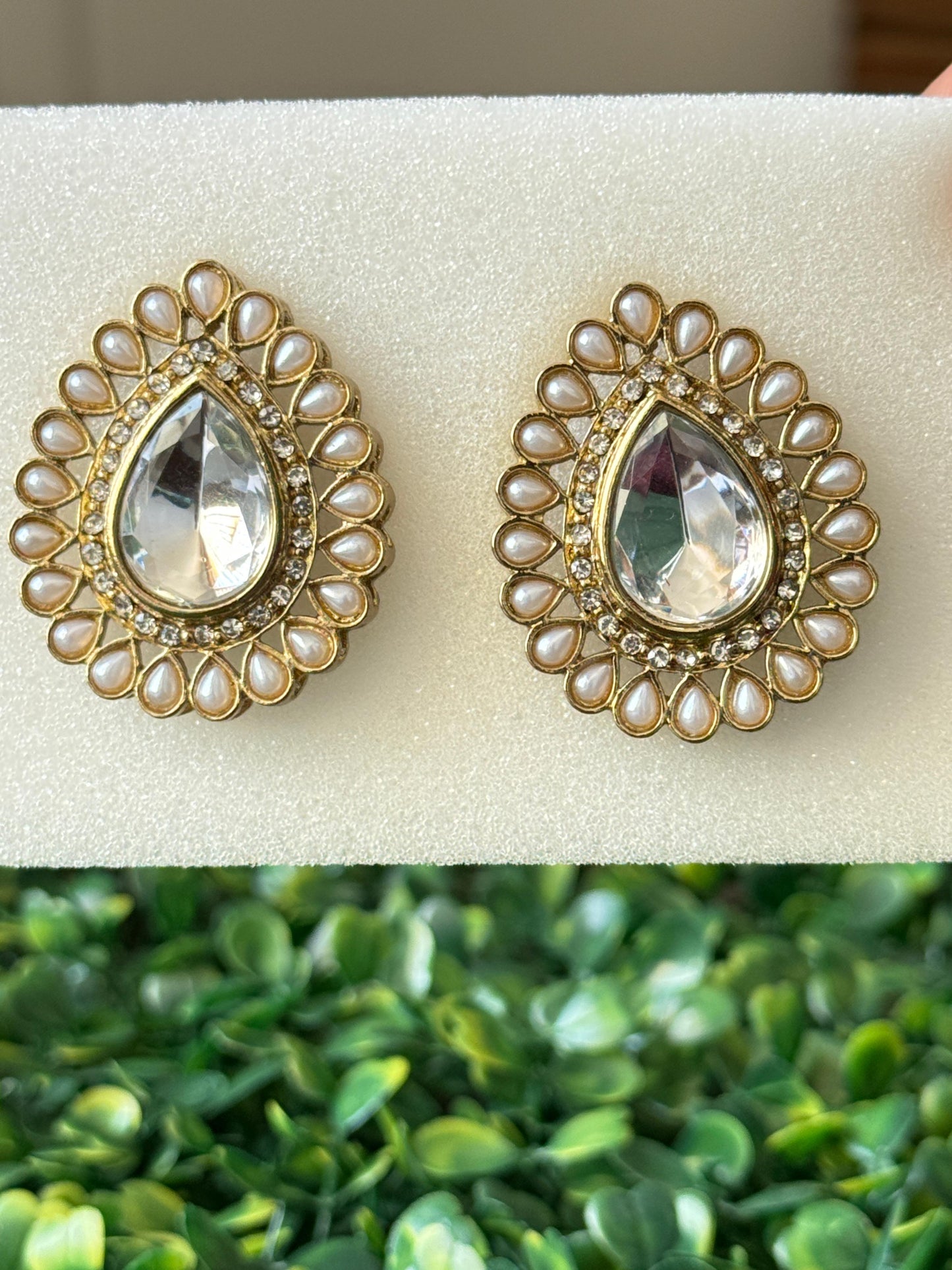 Maharani Kundan Studs Earrings