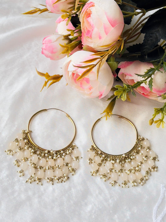 Chandrika beaded round shaped Earrings