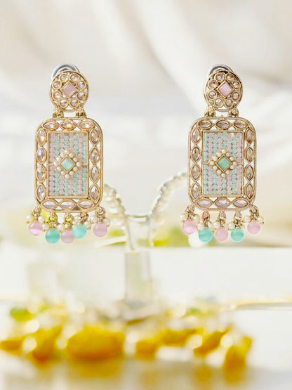 Aafreen Pastel Jhumkas