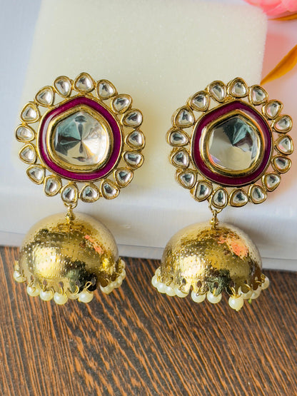 Suman Kundan Jhumkas