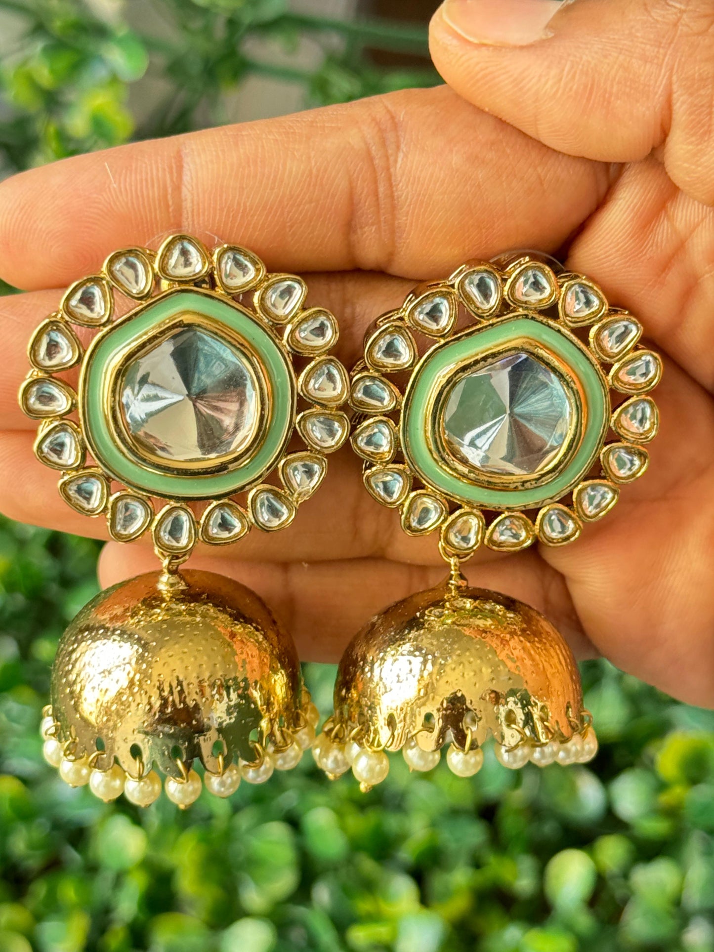 Suman Kundan Jhumkas