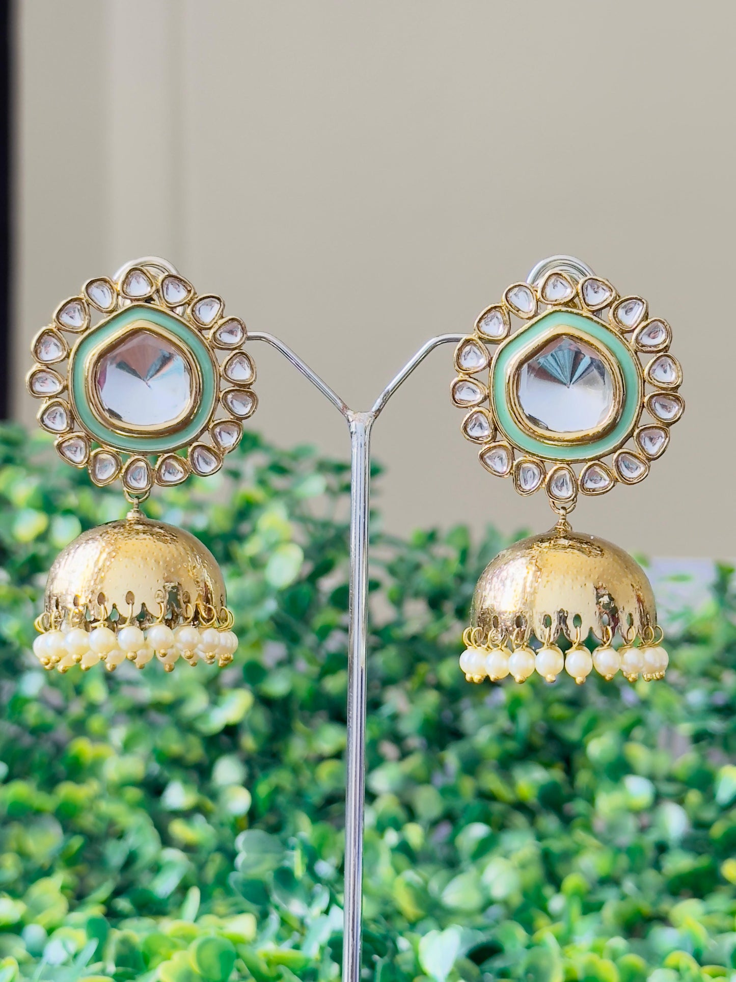 Suman Kundan Jhumkas