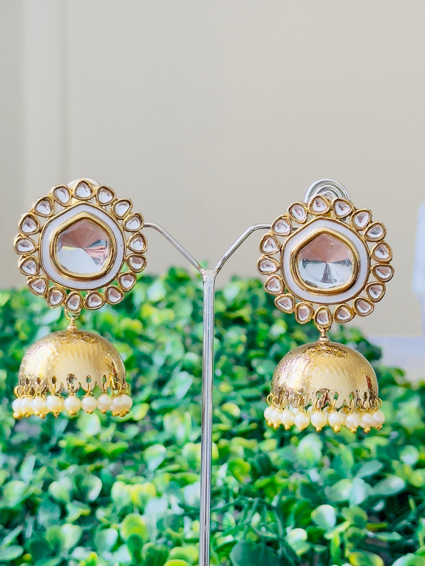 Suman Kundan Jhumkas