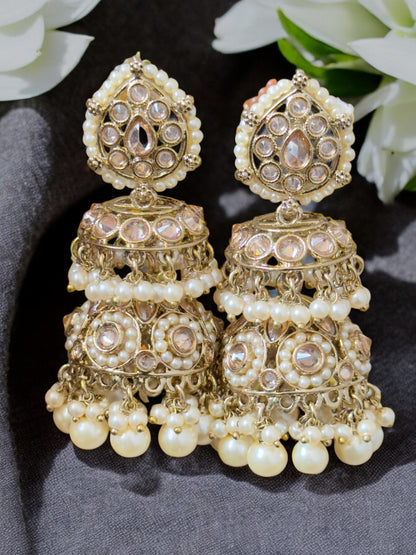 Mehram Jhumka earrings