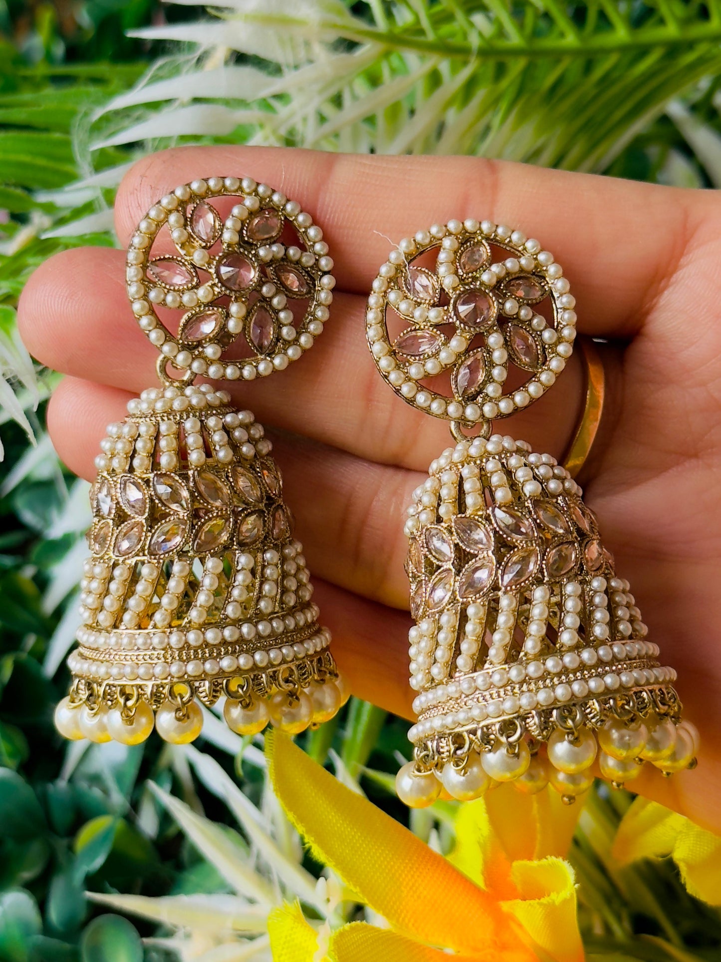 Anshika Jhumka Earrings