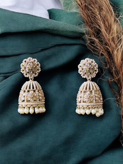 Jagrati Jhumka Earrings