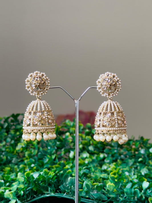 Jagrati Jhumka Earrings