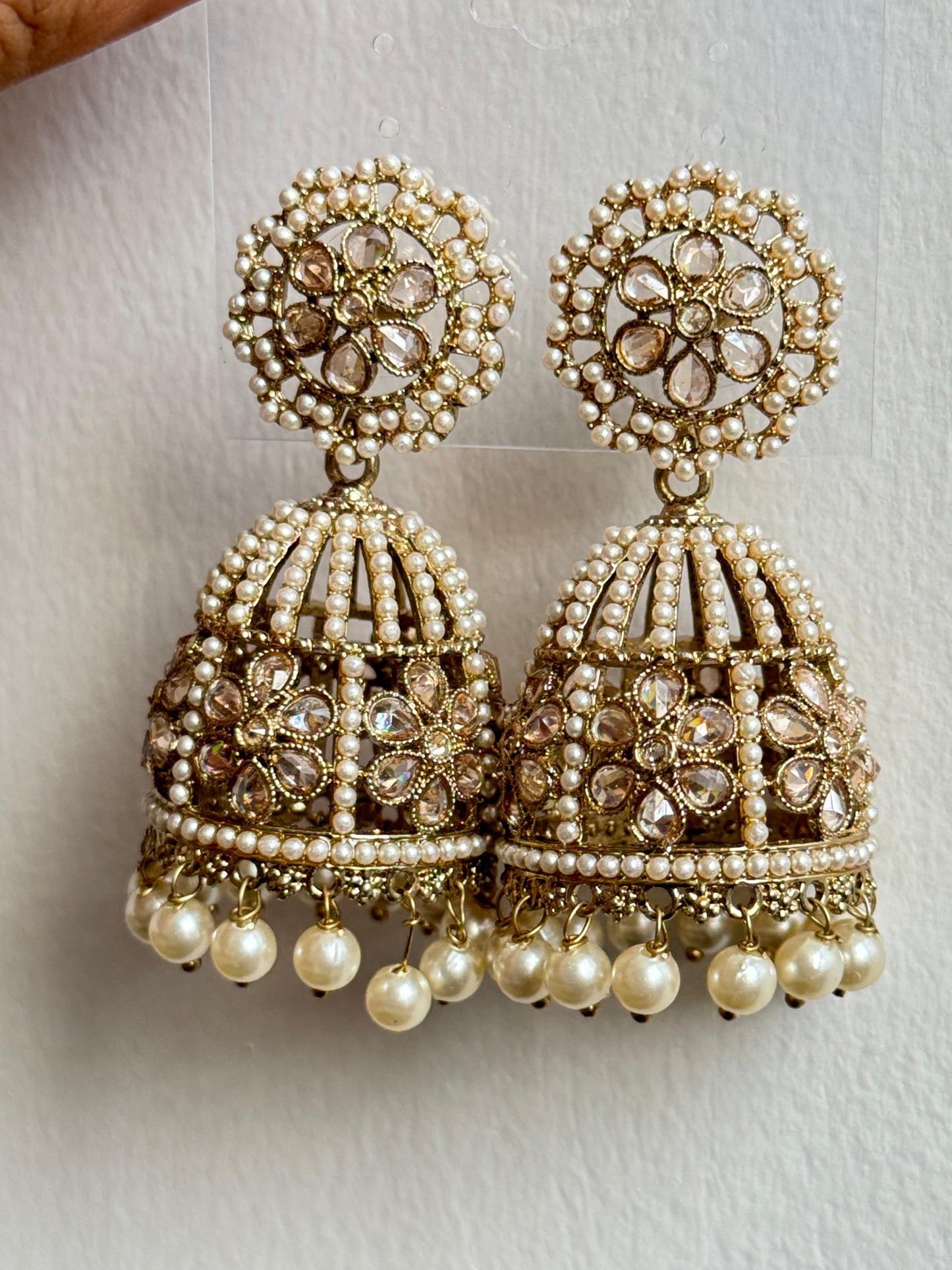 Jagrati Jhumka Earrings