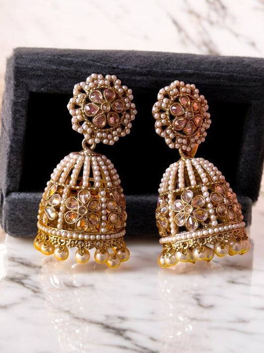 Jagrati Jhumka Earrings