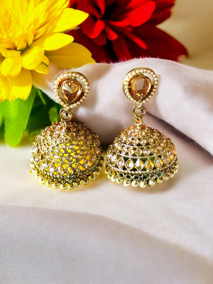 Pooja Jhumka Earrings