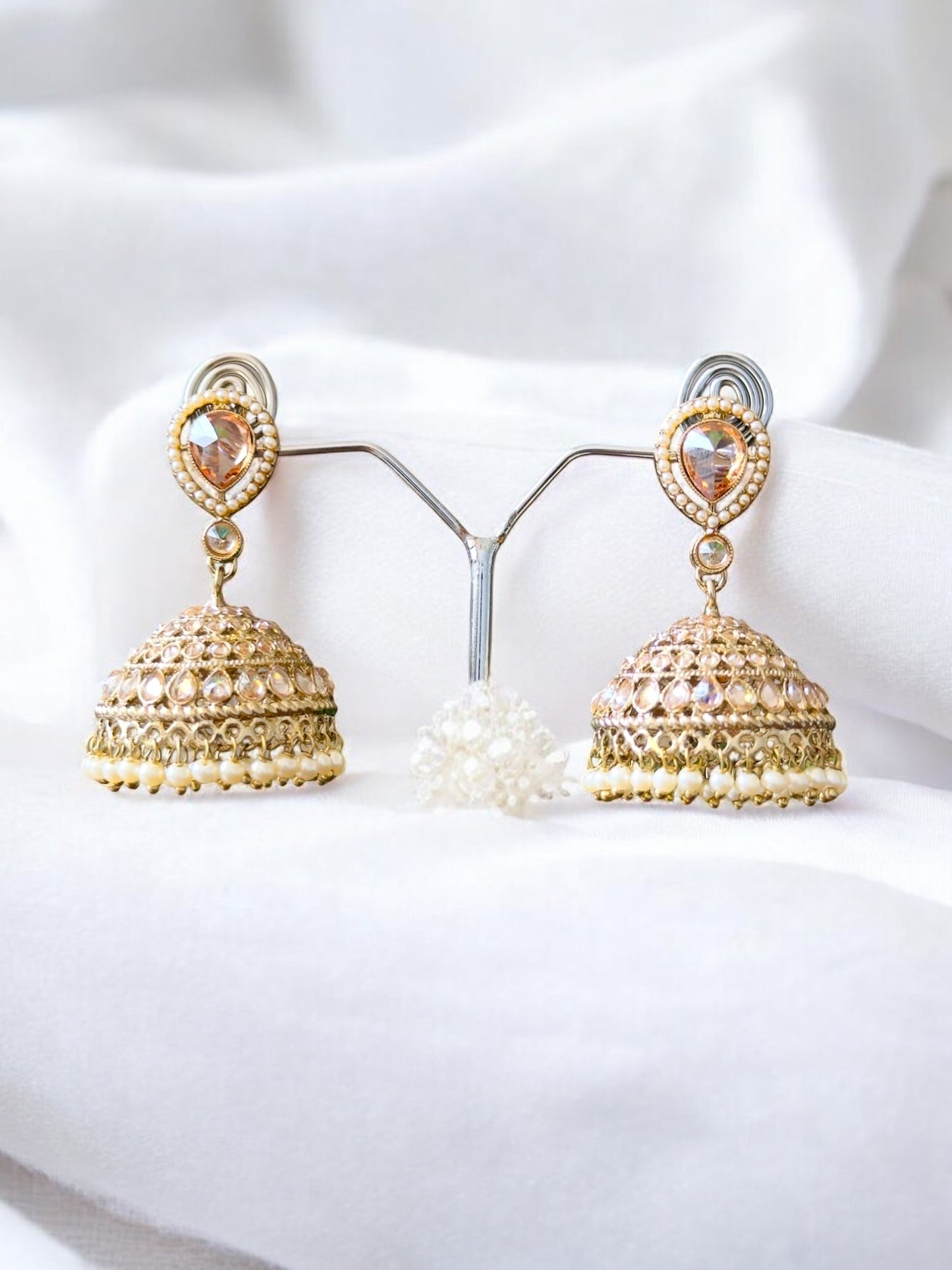 Pooja Jhumka Earrings