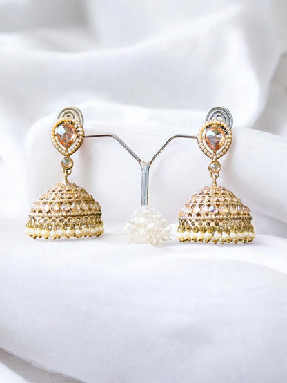 Pooja Jhumka Earrings