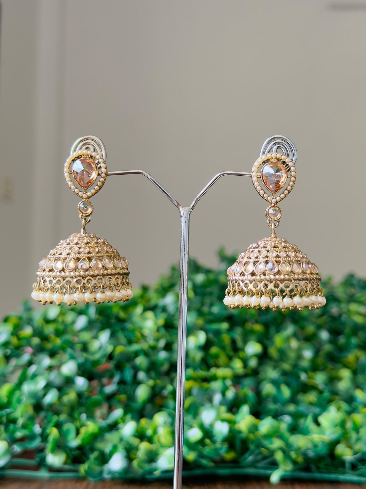 Pooja Jhumka Earrings