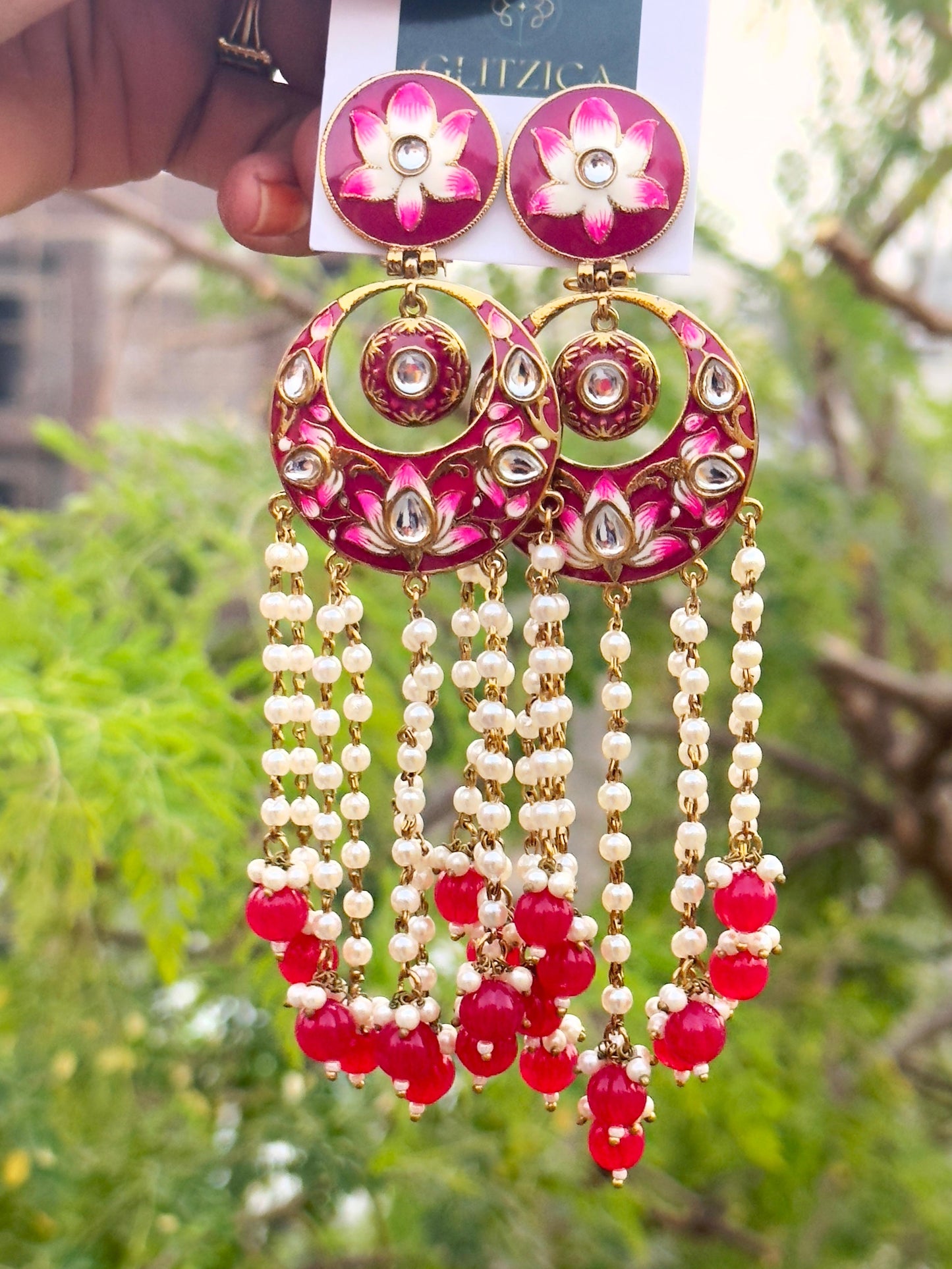 Riha Chandbali Earrings