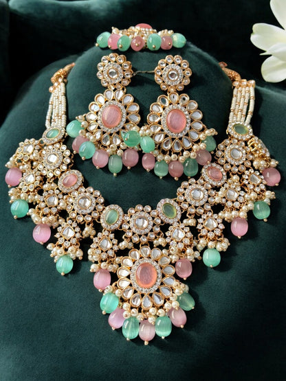 Jhaanjariya Kundan Necklace Set