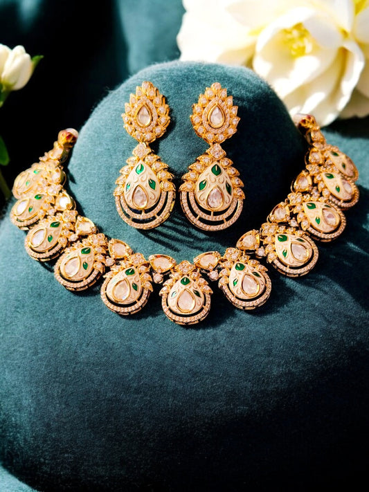 Falak Rajwadi Necklace Set