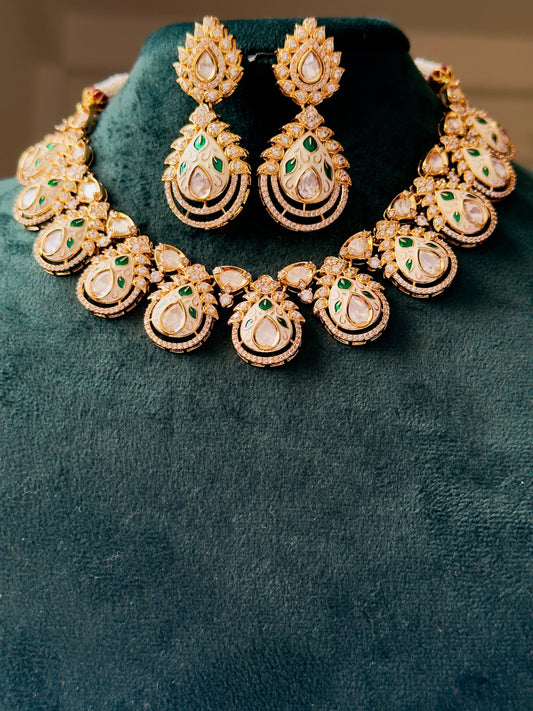 Falak Rajwadi Necklace Set