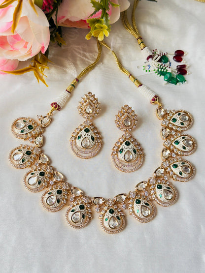 Falak Rajwadi Necklace Set