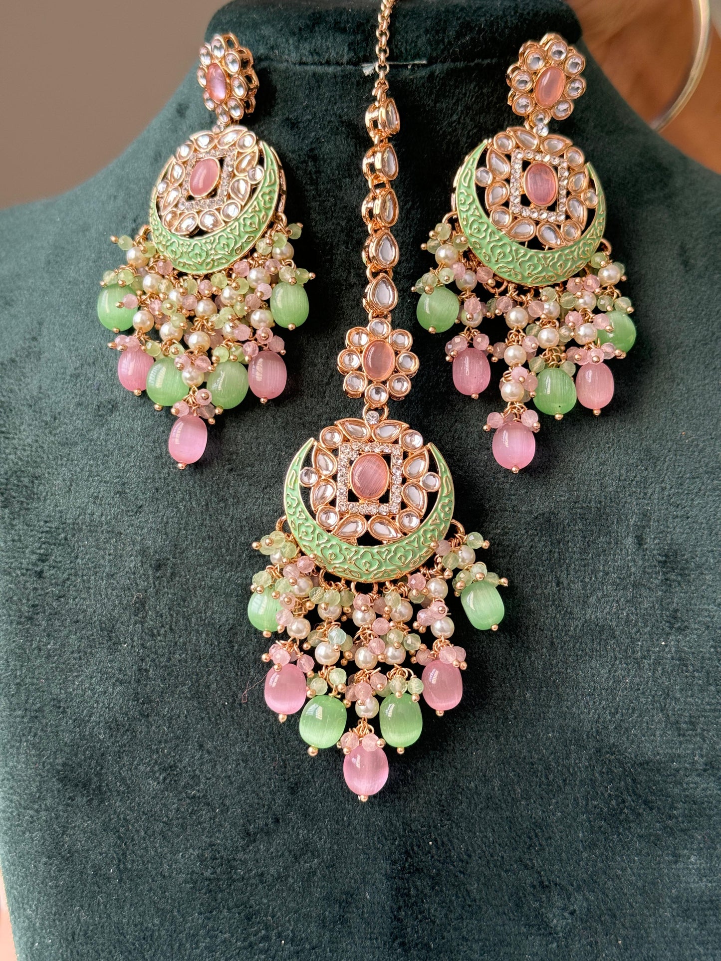 Vaani Kundan Polki Choker Set