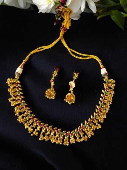 Aadhya Antique Necklace Set