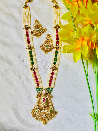 Veeba Antique necklace set