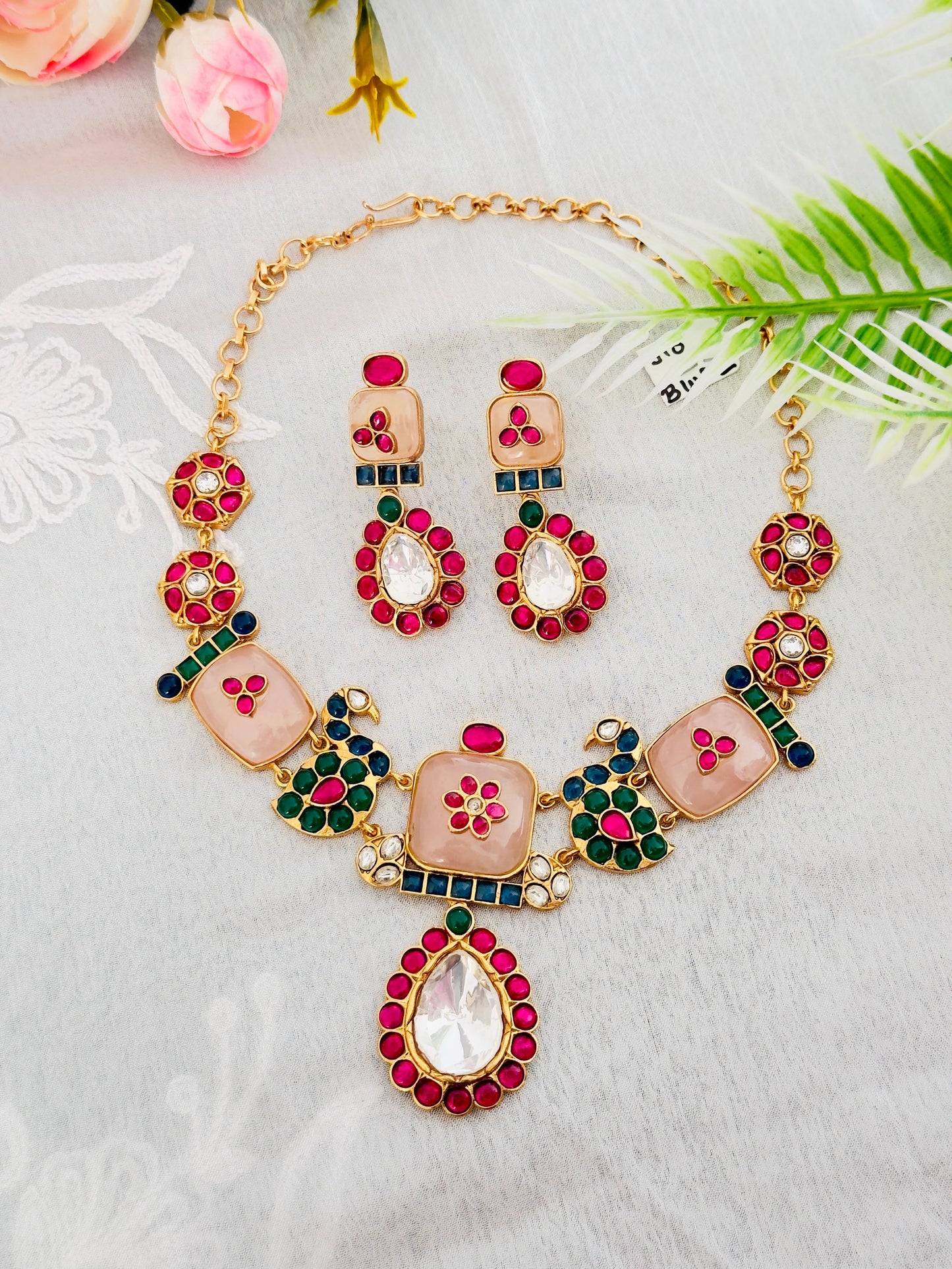 Zayana Polki Necklace Set