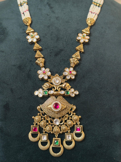 Avira Antique Necklace Set