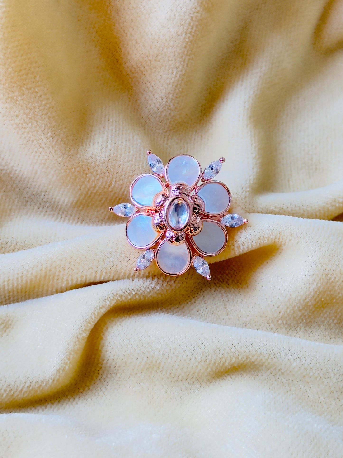 Aurora Floral Ring