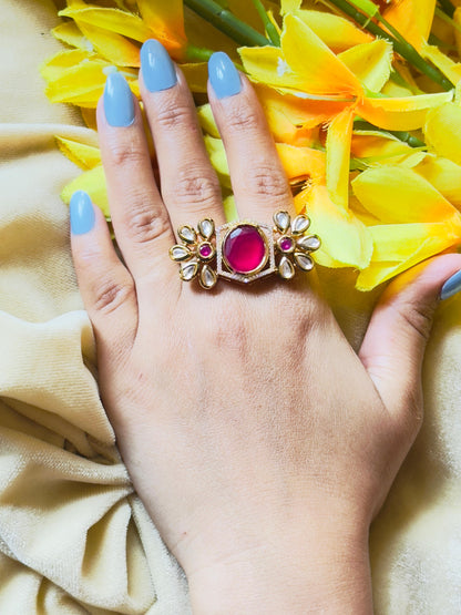 Madhvi Multi-Finger Ring