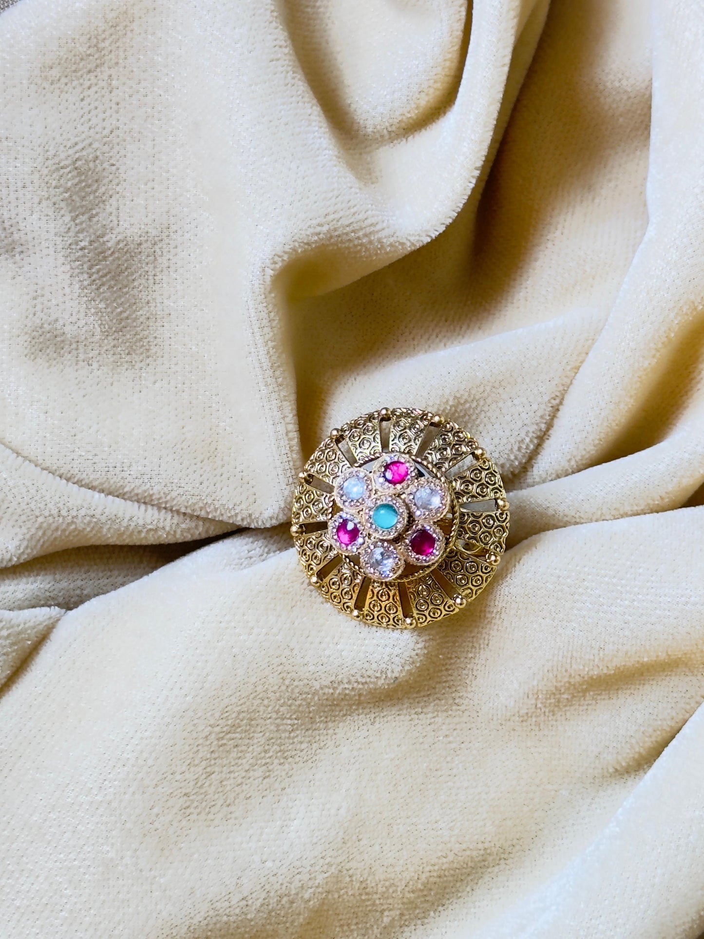 Aadhya Gold-plated Ring