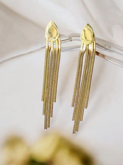 Anti-tarnish Tassel Earrings