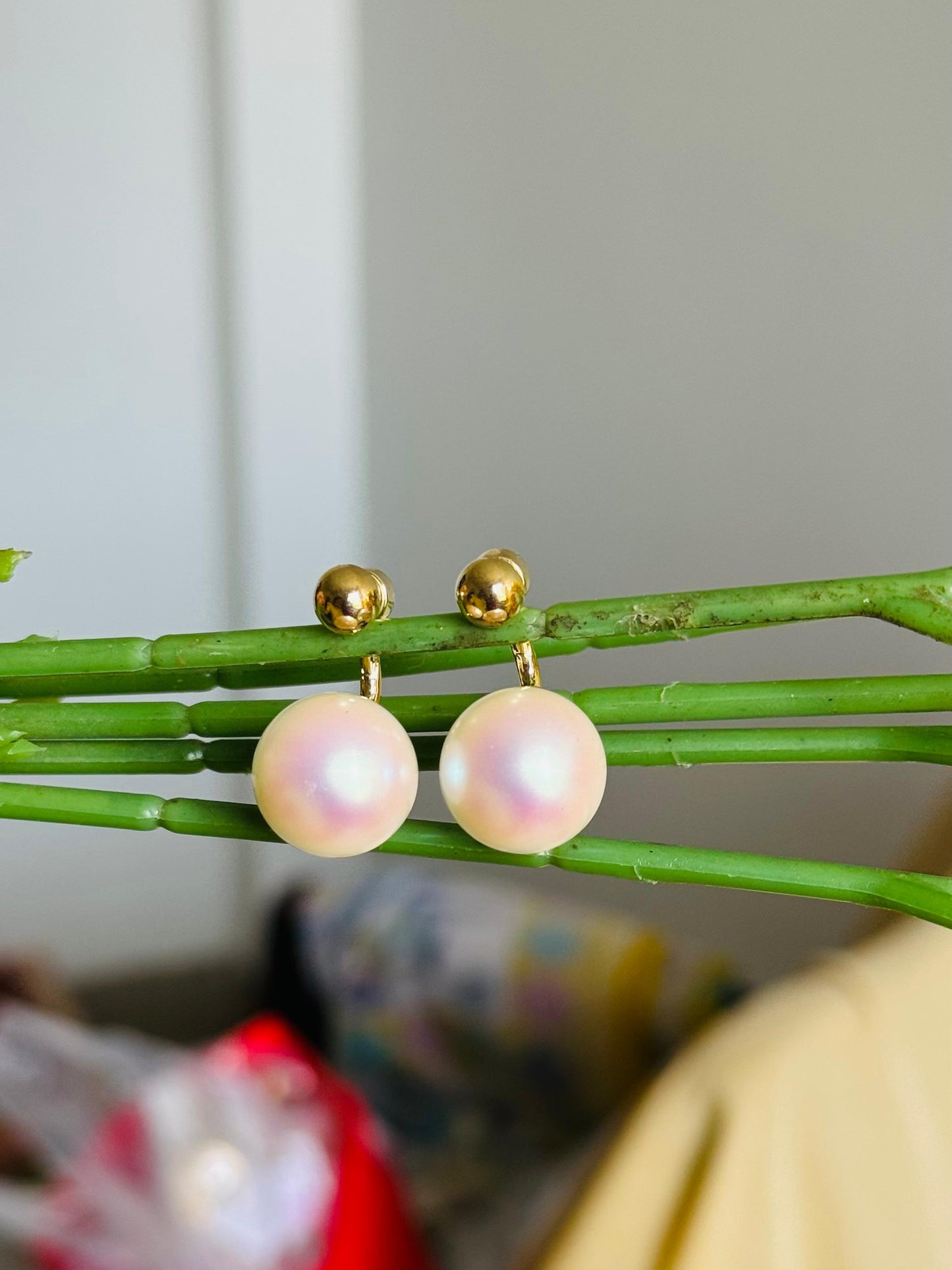 Classic Anti-tarnish Pearl Drop Earrings