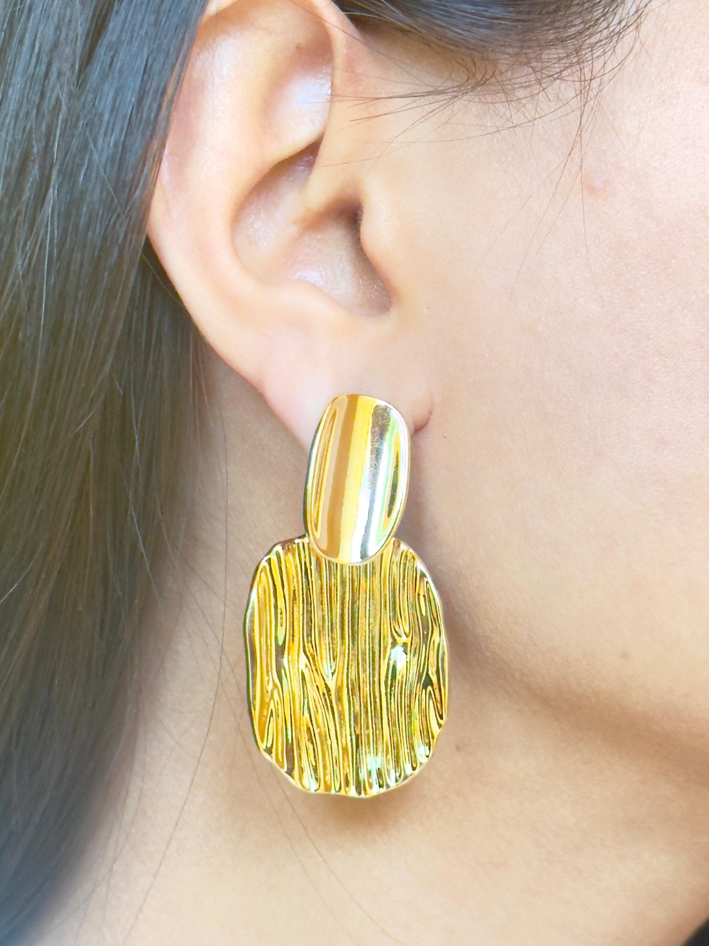 Maria Textured Earrings