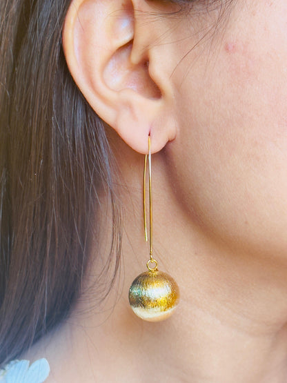 Sophia Ball Drop Earrings