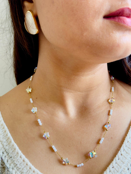 Celestial Star Bead Necklace