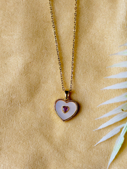 Timeless Love Heart Pendant Necklace