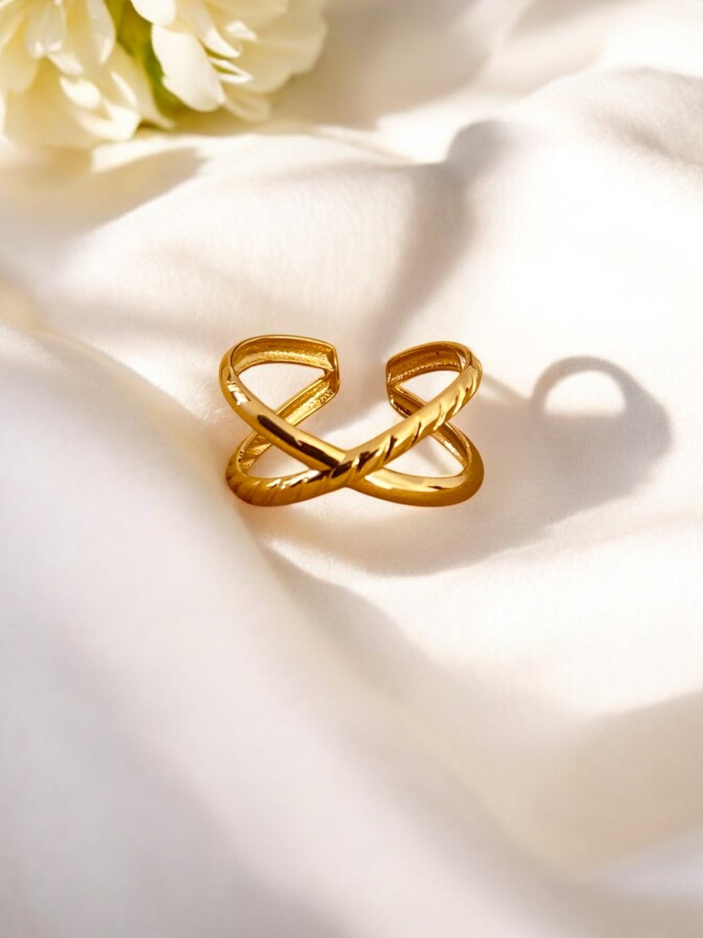 Infinity Gold-Plated Ring