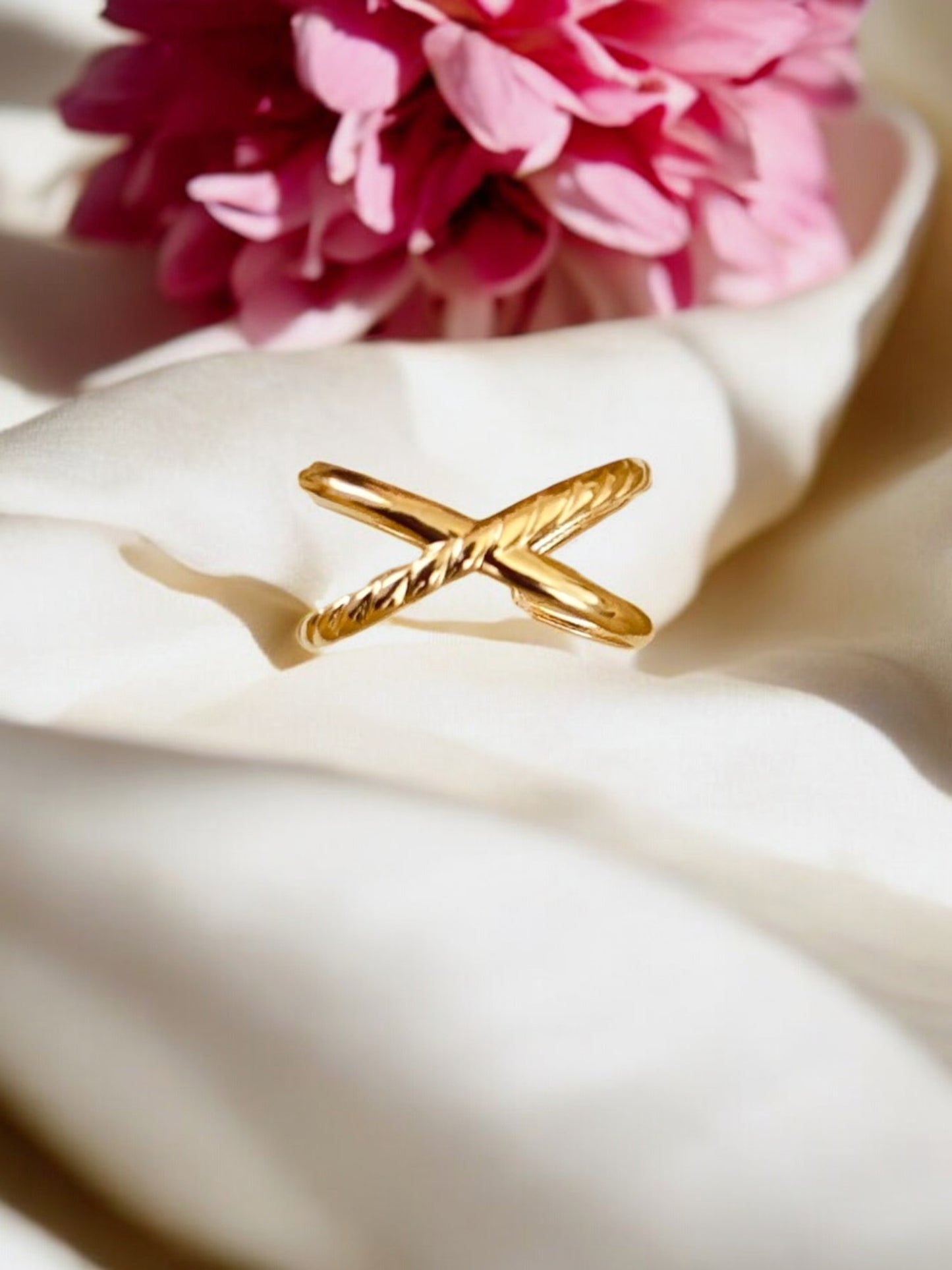 Infinity Gold-Plated Ring