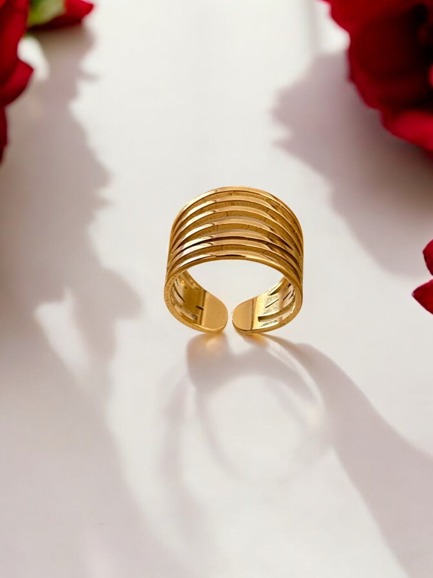 Essha Gold-Plated Ring