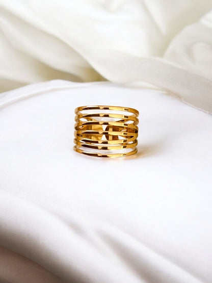 Essha Gold-Plated Ring