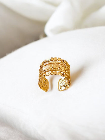 Victoria Gold-Plated Ring