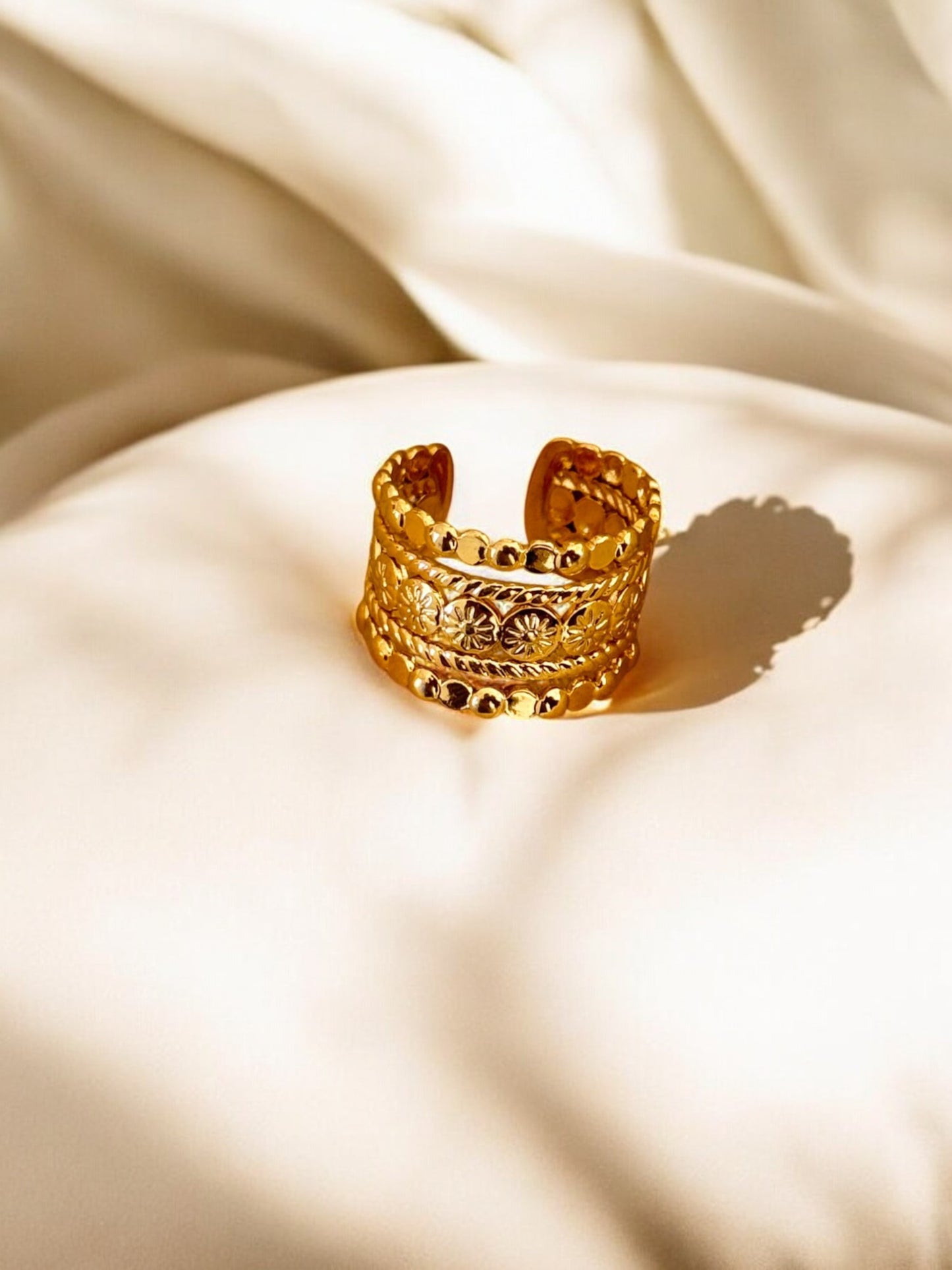 Victoria Gold-Plated Ring